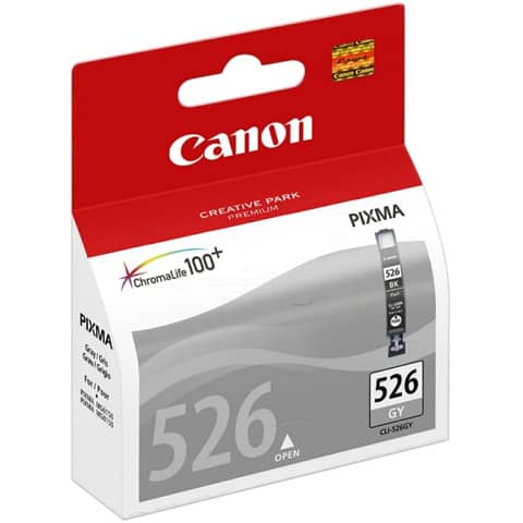 Canon CLI-526GY - Grigio - originale - serbatoio inchiostro - per PIXMA MG6150, MG6250, MG8150, MG8250