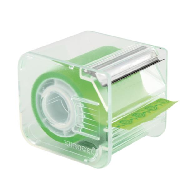 Eurocel MEMOGRAPH - Nastro per etichette - 50 mm x 10 m - pellicola PVC - verde trasparente fluorescente
