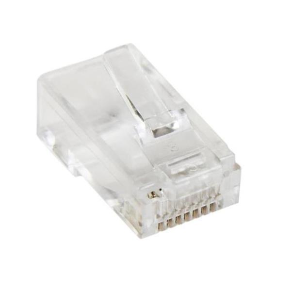 StarTech.com Connettore modulare a treccia RJ45 Cat5e - Confezione da 50 - Connettore di rete - RJ-45 (M) - CAT 5e (pacchetto di 50)