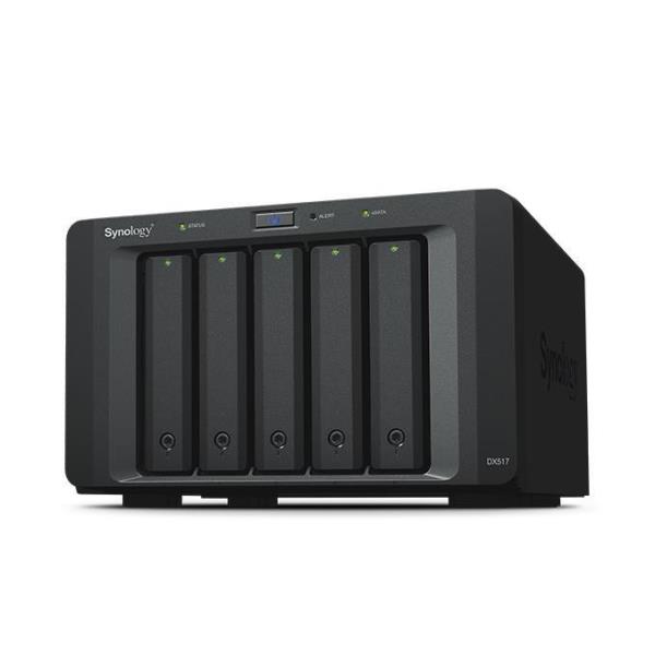 Synology DX517 - Contenitore memoria - 5 alloggiamenti - Compatibile TAA