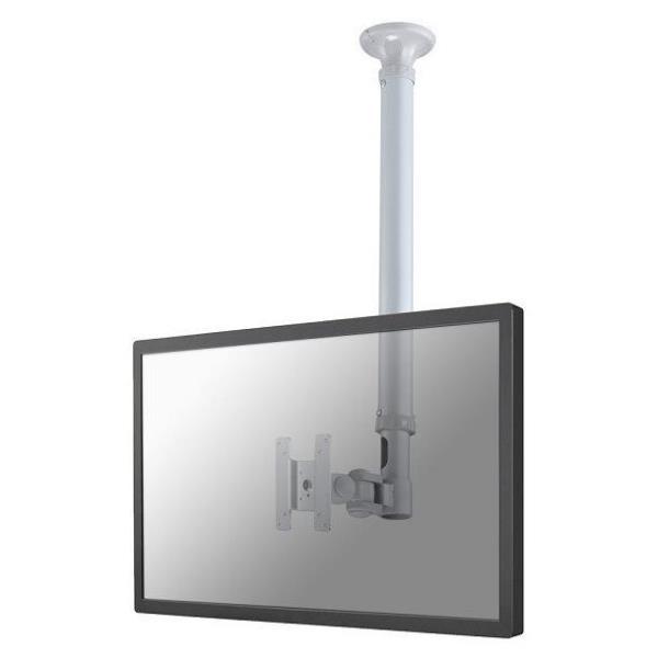 Neomounts FPMA-C100 - Staffa - video full-motion - per display LCD - argento - dimensione schermo: 10"-30" - installabile a soffitto