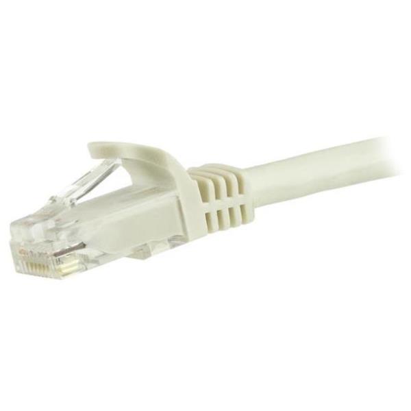 StarTech.com Cavo di rete CAT 6 - Cavo Patch Ethernet RJ45 UTP bianco da 10m antigroviglio - Cavo patch - RJ-45 (M) a RJ-45 (M) - 10 m - CAT 6 - stampato, antiaggrovigliamento - bianco