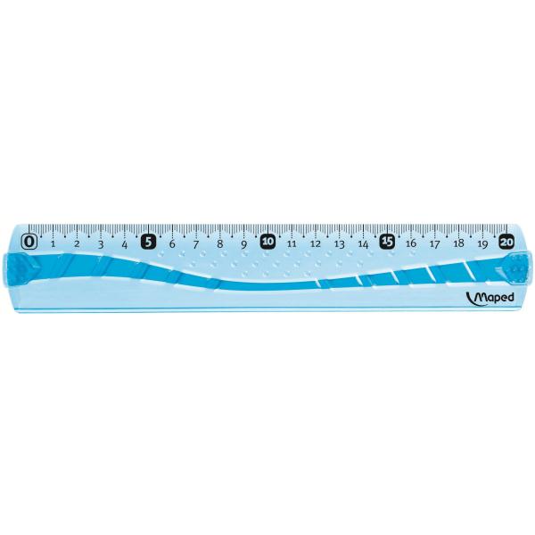Maped Flex - Righello - 20 cm - disponibile in colori assortiti