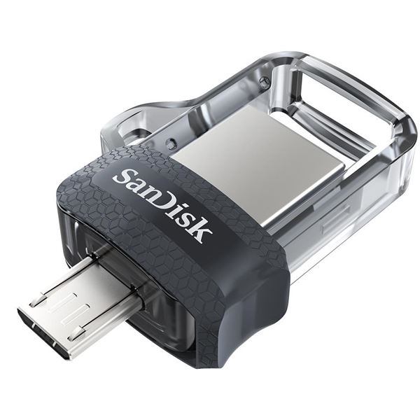 SanDisk Ultra Dual - Chiavetta USB - 32 GB - USB 3.0 / micro USB
