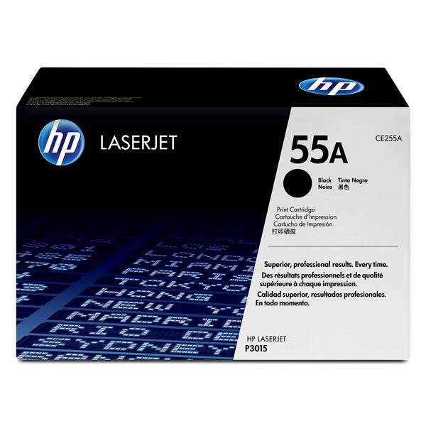 HP 55A - Nero - originale - LaserJet - cartuccia toner (CE255A) - per LaserJet Enterprise MFP M525, P3015; LaserJet Enterprise Flow MFP M525
