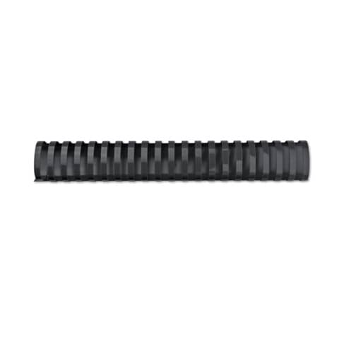 GBC CombBind - 51 mm - 21 anelli - A4 (210 x 297 mm) - 450 fogli - nero - 50 pezzi pettine per la rilegatura in plastica - per P/N: 2101435, IB271106, IB271717