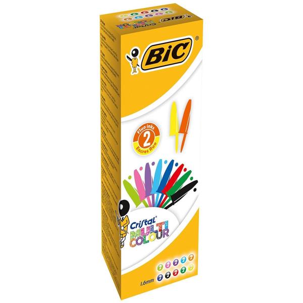BIC Cristal Multicolor - Penna a sfera - …