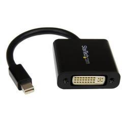StarTech.com Adattatore da Mini DisplayPort a DVI - Convertitore da Mini DP a DVI-D 1080p - Da mDP o Thunderbolt 1/2 Mac/PC a Monitor DVI - Dongle Compatto da mDP 1.2 a DVI Single-Link (MDP2DVI3) - Adattatore DVI - Mini DisplayPort (M) a DVI-I (F) - 17 cm - nero