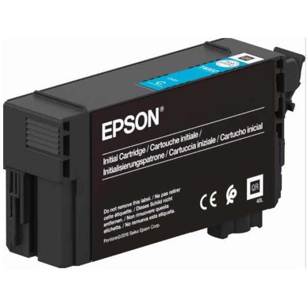 Epson T40C240 - 26 ml - ciano - originale - cartuccia d'inchiostro - per SureColor SC-T2100, SC-T3100, SC-T3100M, SC-T3100N, SC-T5100, SC-T5100M, SC-T5100N
