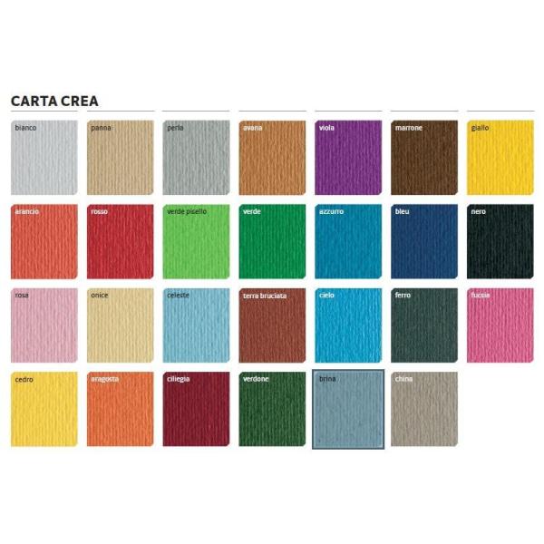 Fabriano Elle Erre Cartacrea - Carta - 350 x 500 mm - 10 fogli - blu chiaro - 220 g/m² - carta da macero