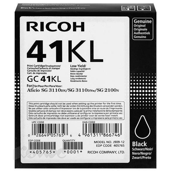 Ricoh GC 41KL - Low Yield - nero …