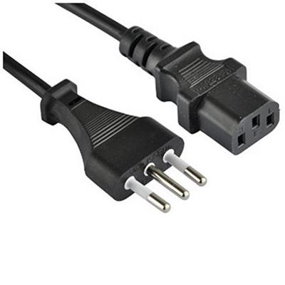 Datalogic - Cavo di alimentazione - IEC 60320 C13 a CEI 23-16/VII (M) - 220 V c.a. V - Cile, Italia - per P/N: 8-0935
