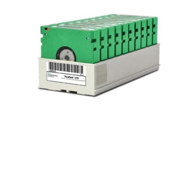 HPE Custom Labeled TeraPack Certified CarbideClean - Rivista cartuccia libreria memoria - capacità 10 nastri LTO-7 - per P/N: Q0H19A, Q0H20A