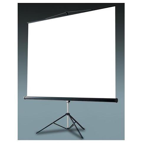 ITB Solution Orion - Schermo proiettore con treppiedi - 100" (255 cm) - Bianco opaco - nero lucido