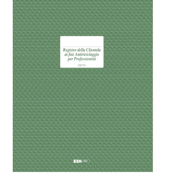 Edipro PROFESSIONISTI - Registro anti-riciclaggio denaro - 47 …