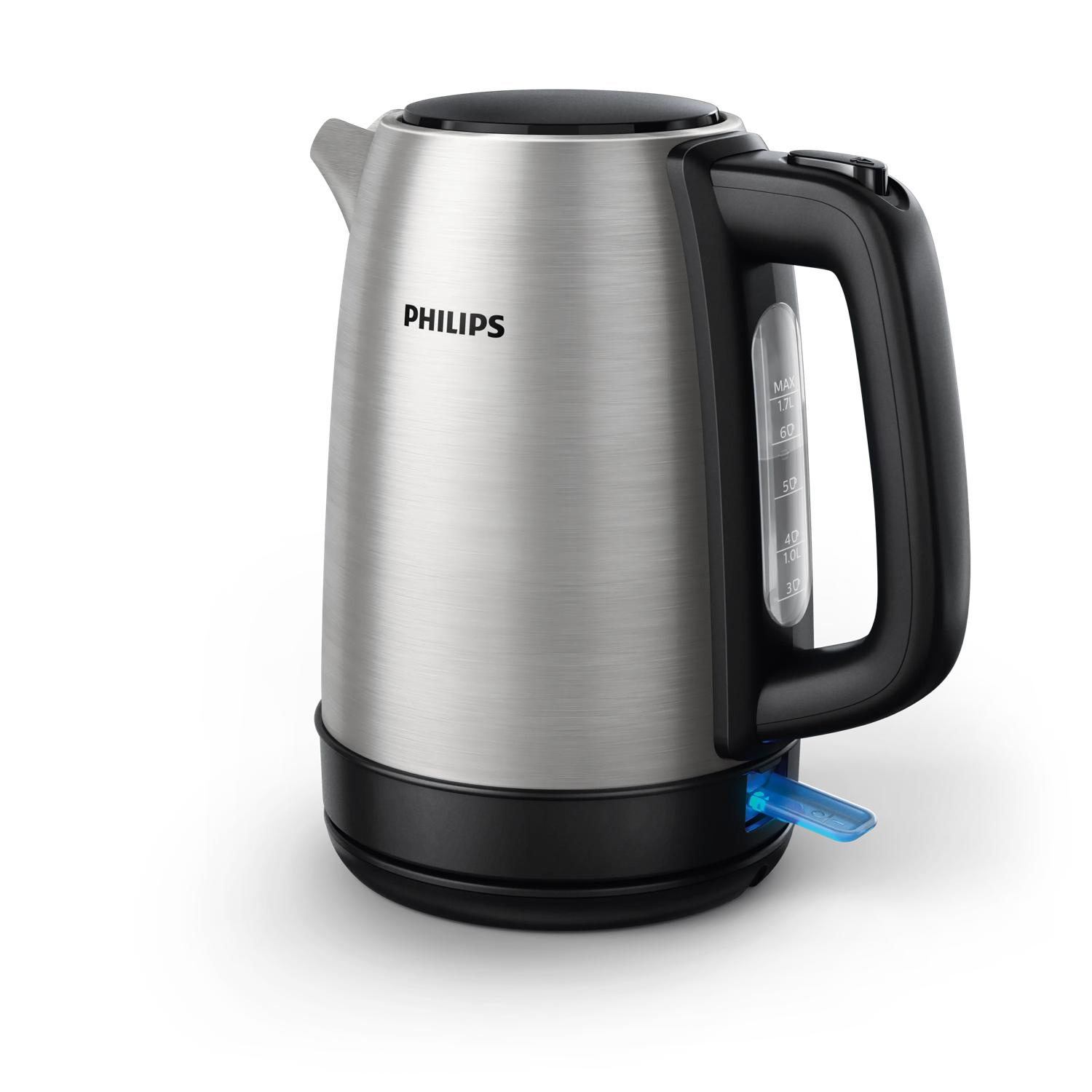 Philips Daily Collection HD9350 - Bollitore - 1.7 litri - 2.2 kW - acciaio inossidabile