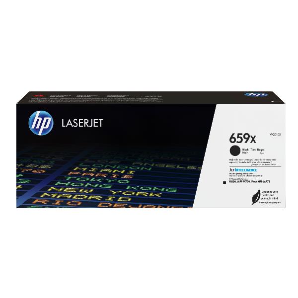 HP 659X - Nero - originale - LaserJet - cartuccia toner (W2010X) - per Color LaserJet Enterprise M856, MFP M776; LaserJet Enterprise Flow MFP M776