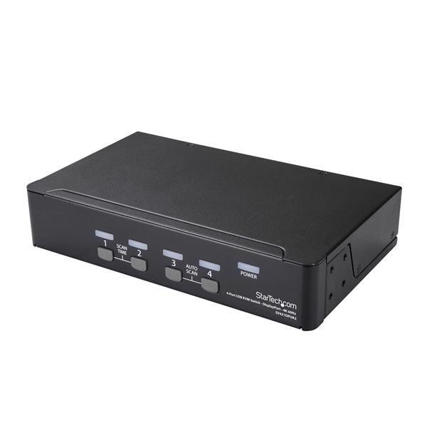 StarTech.com Switch KVM DisplayPort a 4 porte - …