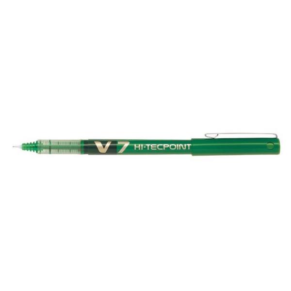 Pilot Hi-Tecpoint V7 Begreen - Penna a sfera - verde - 0.7 mm - medio