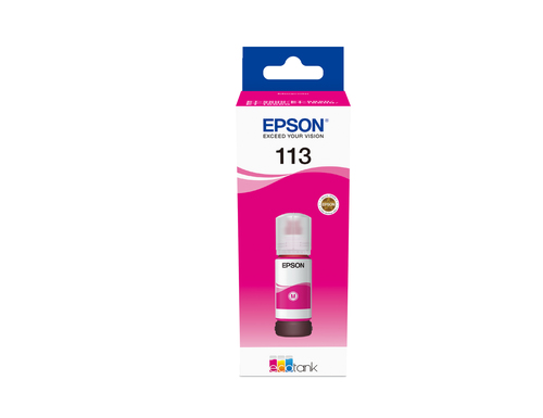 Epson EcoTank 113 - 70 ml - magenta - originale - ricarica inchiostro - per EcoTank ET-16150, 16650, 5150, 5170, 5800, 5850, 5880; EcoTank Pro ET-16680, 5150, 5170
