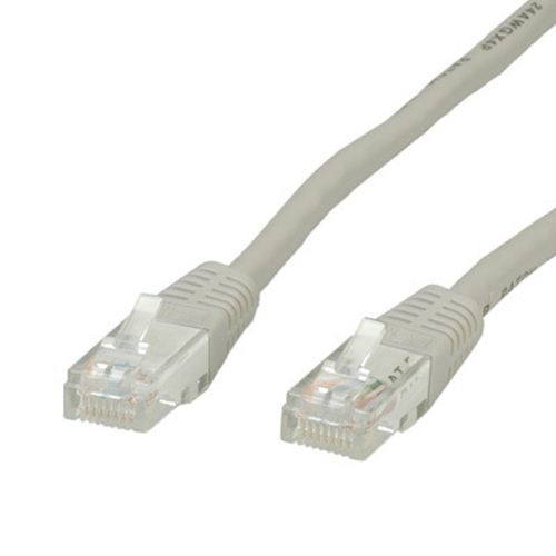 Nilox - Cavo patch - RJ-45 (M) a RJ-45 (M) - 1 m - UTP - CAT 6e - grigio