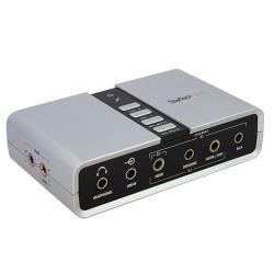 StarTech.com Scheda audio esterna adattatore audio USB 7.1 con audio digitale SPDIF - Scheda audio - 48 kHz - 7.1 - USB 2.0 - per P/N: MU15MMS, MU6MMS