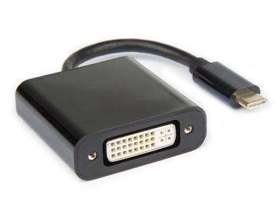 Hamlet XVAUC-DV4K - Adattatore video - USB-C (M) a DVI (F) - supporto 4K