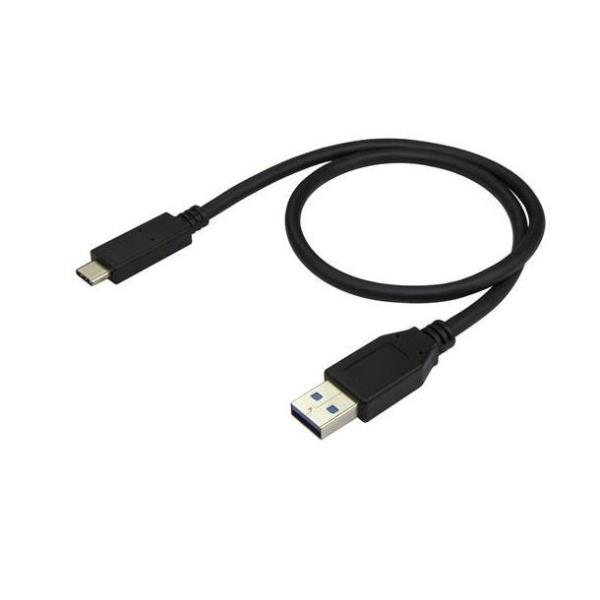 StarTech.com Cavo USB-A a USB-C da 0,5m - USB 3.1 USB 3.1 Tipo-C M/M - Cavo USB - USB Tipo A (M) a 24 pin USB-C (M) - USB 3.1 Gen 2 - 50 cm - per P/N: 4SD4FCRU31C, HBS304A24A, M2E1BMU31C, M2E1BRU31C, PEXUSB311AC3, SDOCK4U313