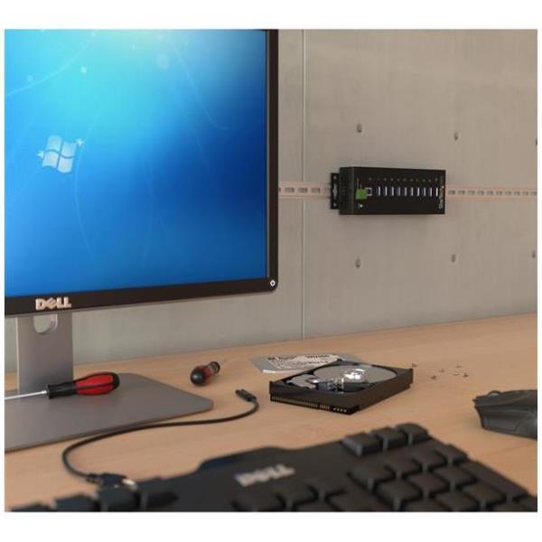 StarTech.com HUB Industriale USB 3.0 a 10 porte …