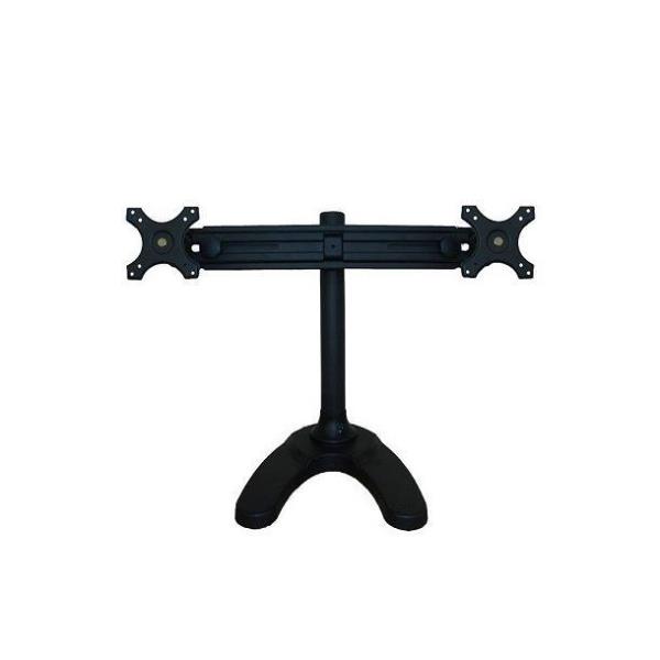 Neomounts FPMA-D700DD - Supporto - video full-motion - per 2 display LCD - nero - dimensione schermo: 19"-30" - supporto per scrivania, rondella, montabile su desk