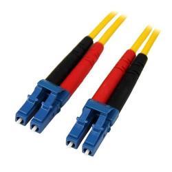 StarTech.com Cavo patch duplex in fibra modalità singola LC/LC 1m - LSZH - Cavo fibra ottica monomodale LC/LC - OS1 (SMFIBLCLC1) - Cavo patch - modalità singola LC (M) a modalità singola LC (M) - 1 m - fibra ottica - duplex - 9 / 125 micron - OS1 - stampato - giallo - per P/N: SFP100BBXDST, SFP100BBXUST, SFP10GBBXDST, SFP10GBBXUST, SFP10GBLRST, SFP10GBZRST