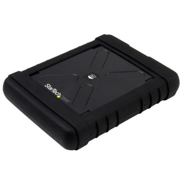 StarTech.com Box Esterno Robusto per Hard Drive - Case esterno anti-shock USB 3.0 a 2,5" SATA 6Gbps HDD/SSD con UASP - Box esterno - 2.5" - SATA 6Gb/s - SATA 6Gb/s, USB 3.0 - nero - per P/N: HB30C1A1CPD, HB30C3AGEPD, HB30C3APDW, HB30C4AB, HB30C4ABW, HB30C4AFPD, HB30C4AFS