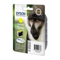 Epson T0894 - 3.5 ml - giallo - originale - blister con radiofrequenza / allarme acustico - cartuccia d'inchiostro - per Stylus S21, SX110, SX115, SX210, SX215, SX400, SX405, SX410, SX415; Stylus Office BX300