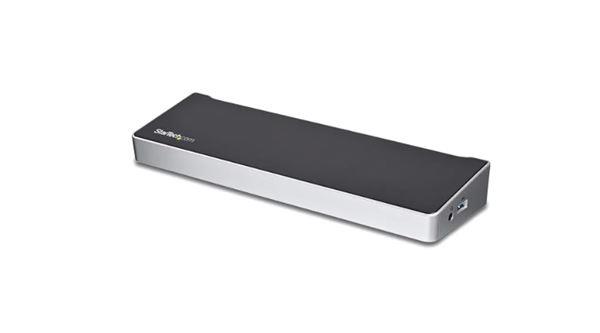StarTech.com USB-C Dock, 4K Triple Monitor USB Type-C Docking Station with Dual DisplayPort & HDMI, 100W Power Delivery + Charging, USB 3.0/3.1 Gen 1 Hub (1x USB-C + 4x USB-A) w/ Ethernet - 100W PD Laptop Dock (DK30CH2DEPUE) - Docking station - USB-C - HDMI, DP - GigE - 100 Watt - Compatibile TAA
