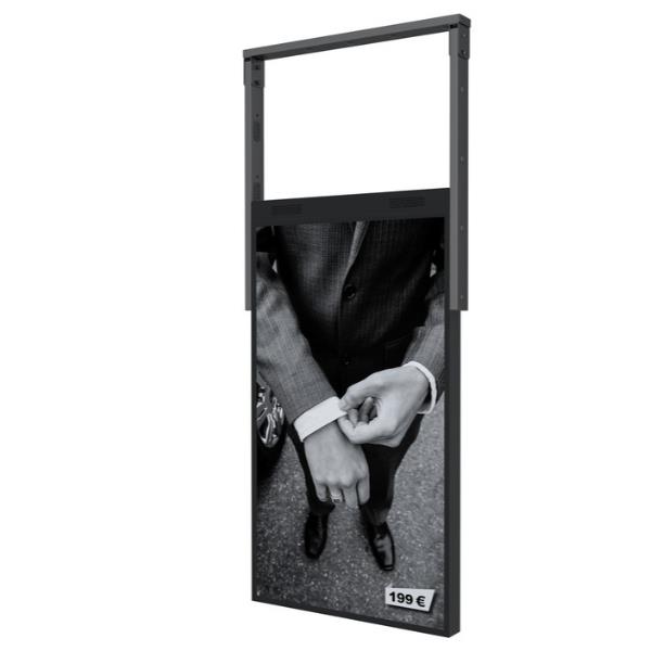 Multibrackets M Ceiling Mount Pro - Componente di montaggio (telaio a soffitto) - per display LCD - nero - per Samsung OM55N-D