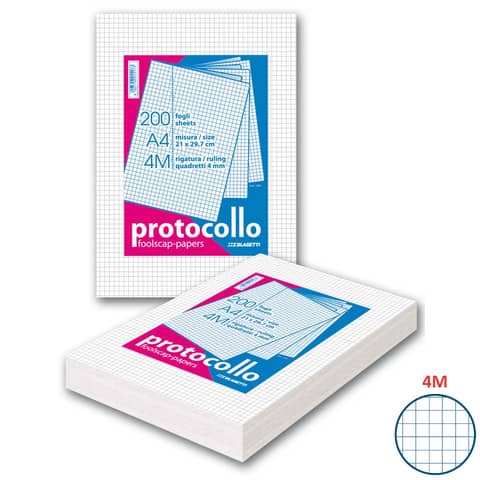 Blasetti PROTOCOLLO - Foglio protocollo - A4 - …