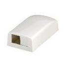 Panduit MINI-COM - Scatola connessione rete - office white - 4 porte