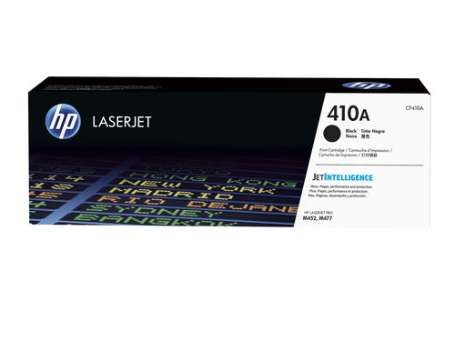 HP 410A - Nero - originale - LaserJet - cartuccia toner (CF410A) - per Color LaserJet Pro M452, MFP M377, MFP M477