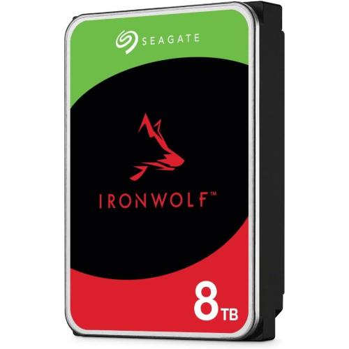 Seagate IronWolf ST8000VN004 - HDD - 8 TB - interno - 3.5" - SATA 6Gb/s - 7200 rpm - buffer: 256 MB