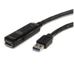 StarTech.com Cavo di estensione Active USB 3.0 3 m - M/F - Prolunga USB - USB Tipo A (M) a USB Tipo A (F) - USB 3.0 - 3 m - attivo - nero - per P/N: PEXUSB3S42V, PEXUSB3S44V, ST7300USB3B, SVA5H2NEUA, USB3SAA3MBK