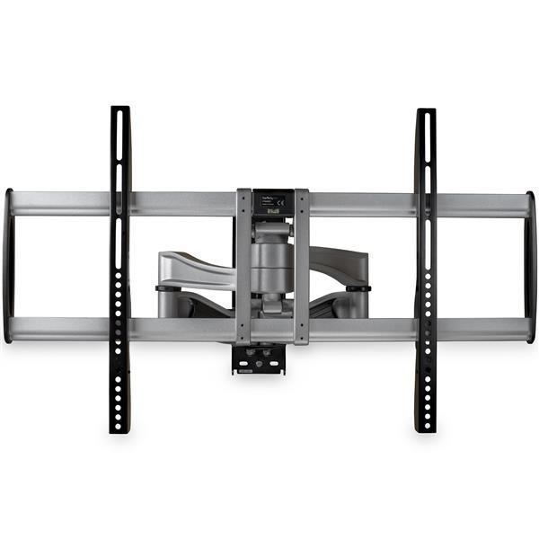 StarTech.com Supporto da parete per TV Full-Motion - Braccio da parete particolato e resistente per schermi TV VESA da 32" a 75" (FPWARPS) - Staffa - per TV - plastica, Alluminio, acciaio - nero, argento - dimensione schermo: 32"-75" - installabile a parete