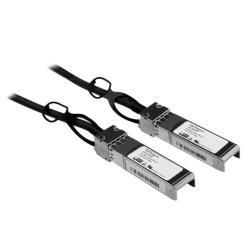 StarTech.com Cavo SFP-H10GB-CU1M SFP compatibile Cisco + 10-Gigabit Ethernet Cavo passivo a connessione diretta Twinax - 1 m (SFPCMM1M) - Attacco cavo diretto - SFP+ a SFP+ - 1 m - biassiale - per P/N: ET10GSFP, PEX10000SFPI, PEX10GSFP4I, PEX20000SFPI