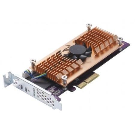 QNAP QM2-2S-220A - Storage controller - SATA - profilo basso - PCIe 2.0 x2 - per QNAP TS-1232, 1277, 253, 453, 473, 677, 832, 853, 877, 977, TVS-2472, 473, 673, 872, 873