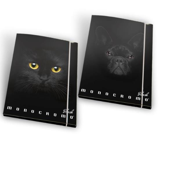 PIGNA Monocromo Black - Cartelletta a 3 lembi …