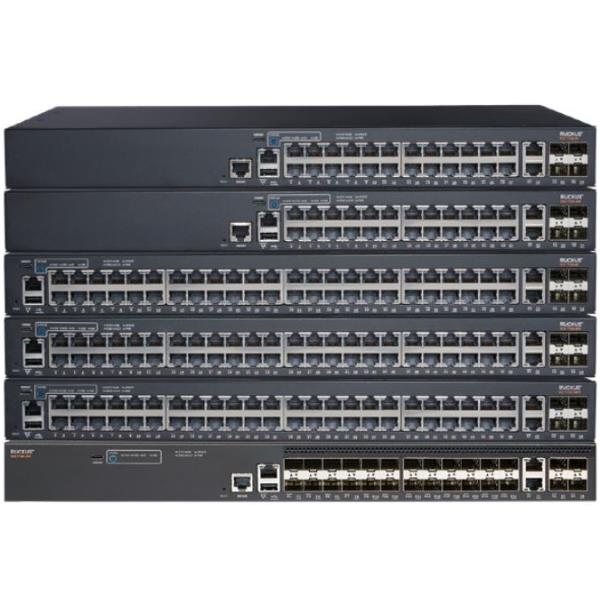 Ruckus ICX 7150-48P - Switch - L3 - gestito - 48 x 10/100/1000 (PoE+) + 2 x 10/100/1000 (uplink) + 4 x Gigabit SFP - da anteriore e laterale a posteriore - montabile su rack - PoE+ (370 W)