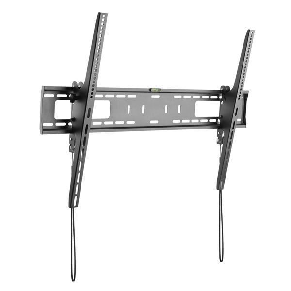 StarTech.com Supporto da muro per TV a schermo piatto e curve - Inclinabile - 60" a 100" - Braccio per TV VESA in acciaio robusto (FPWTLTB1) - Staffa - per TV - plastica, acciaio - nero - dimensione schermo: 60"-100" - installabile a parete