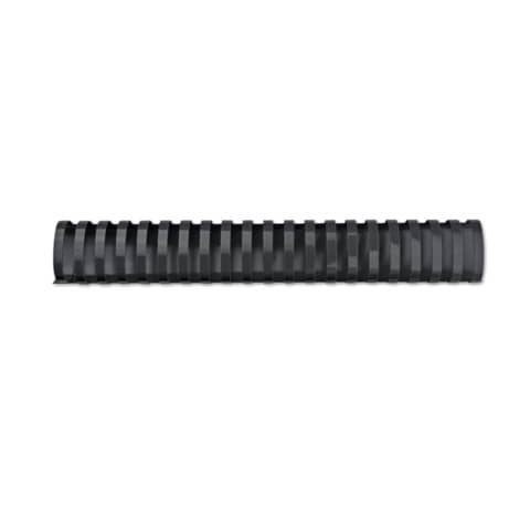 GBC CombBind - 38 mm - 21 anelli - A4 (210 x 297 mm) - 330 fogli - nero - 50 pezzi pettine per la rilegatura in plastica - per P/N: 2101435, IB271106, IB271717