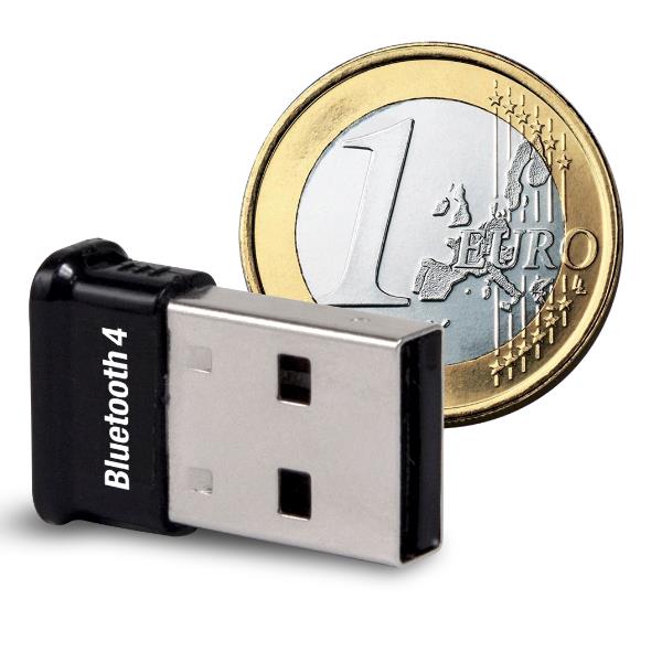 Hamlet Exagerate XBTUS100 - Adattatore di rete - USB - Bluetooth 2.0 EDR - Classe 1 - nero
