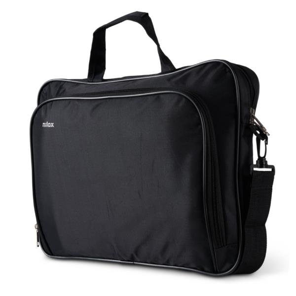 Nilox ESSENTIAL - Borsa trasporto notebook - 15.6" - nero