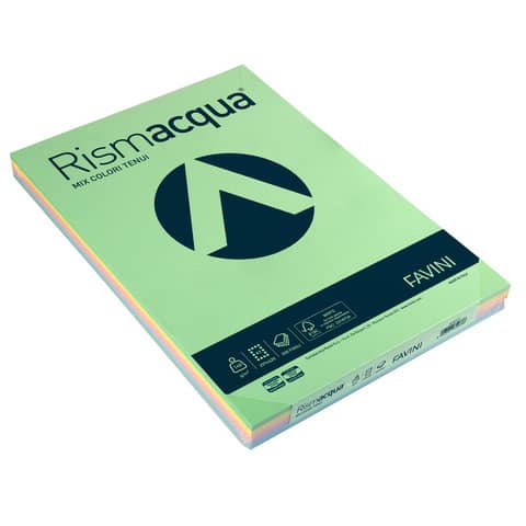 FAVINI HOME-OFFICE PROFESSIONAL Rismacqua MIX - A3 (297 x 420 mm) - 140 g/m² - 200 fogli carta comune